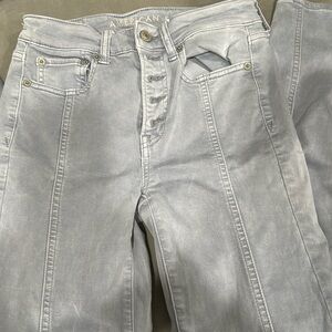 American Eagle grey jeans